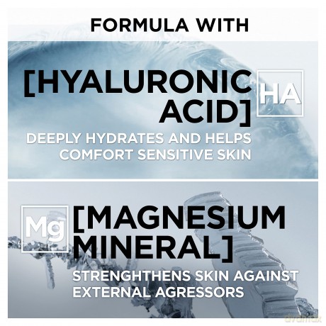 L´Oréal Paris Men Expert Magnesium Defense (Face Wash) 100 ml Cleansing Skin Gel for Sensitive Skin