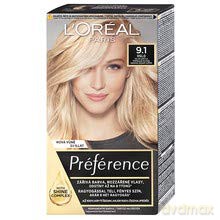 L´Oréal Paris Permanent hair color Préférence - Shade: 9.1 Oslo