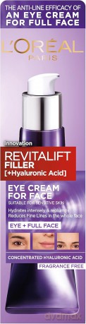 L´Oréal Paris Revitalift Filler (Eye Cream For Face) 30 ml