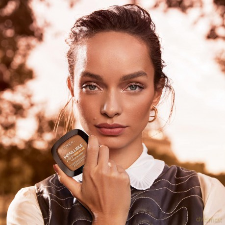 L´Oréal Paris Soft matte bronzer Infaillible 24H Fresh Wear (Matte Bronze r) 9 g - Shade: 250 Light