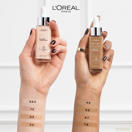 L´Oréal Paris True Match Nude (Plumping Tinted Serum) 30 ml - Shade: 0.5-2 Very Light