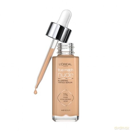 L´Oréal Paris True Match Nude (Plumping Tinted Serum) 30 ml - Shade: 4-5 Medium