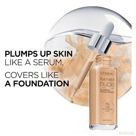 L´Oréal Paris True Match Nude (Plumping Tinted Serum) 30 ml - Shade: 4-5 Medium
