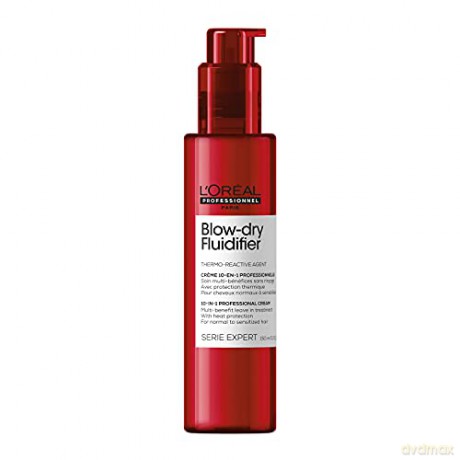 L´Oréal Professionnel Expert Blow-Dry Fluidifier (Shape Memory Cream - Leave in) Heat Protection (Shape Memory Cream - Leave in) - Volume: 150 ml