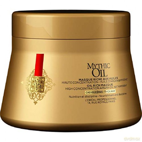 L´Oréal Professionnel Oil mask for thick and unruly hair Mythic Oil(Masque Thick Hair) - Volume: 200 ml