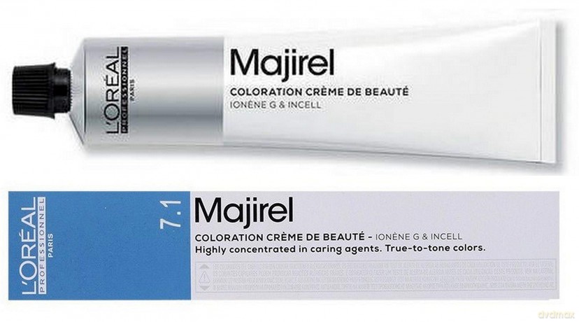 L´Oréal Professionnel Permanent hair color Majirel - Shade: 7,1