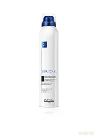 L´Oréal Professionnel Serioxyl Volumizing Colored (Denser Hair Spray) 200 ml - Shade: Black