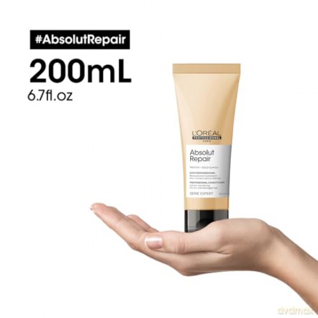 L´Oréal Professionnel Serum Expert Absolut Repair Gold Quinoa + Protein (Instant Resurfacing Conditioner) - Volume: 200 ml