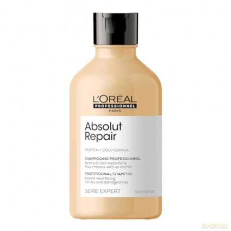 L´Oréal Professionnel Serum Expert Absolut Repair Gold Quinoa + Protein (Instant Resurfacing Shampoo) - Volume: 300 ml