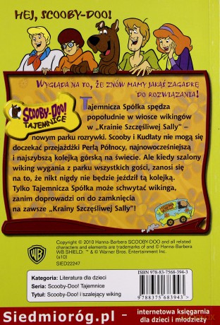 Scooby-Doo I Szalejący Wiking - James Gelsey [KSIĄŻKA]