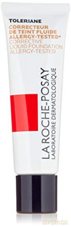 La Roche Posay Corrective Fluid Makeup SPF 25 Toleriane Teint (Corrective Fluid Foundation) 30 ml - Shade: 10 Ivory