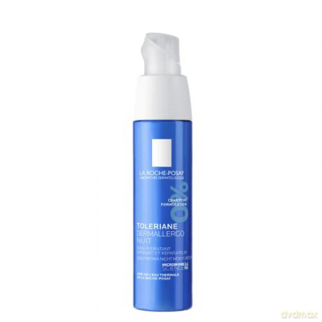La Roche Posay Night moisturizer for sensitive skin Toleriane Derma llergo (Night Cream) 40 ml