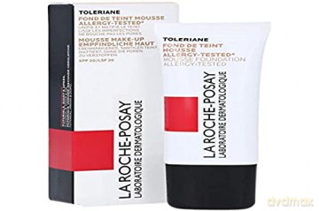 La Roche Posay Toleriane Teint (Mousse Foundation) For Oily And Combination Skin Toleriane Teint SPF 20 (Mousse Foundation) 30 ml - Shade: 01