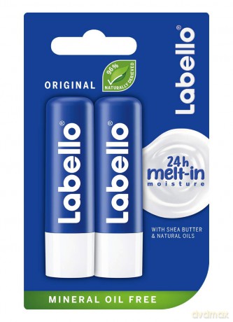 Labello Lip Balm Classic Care 2 x 4.8 g