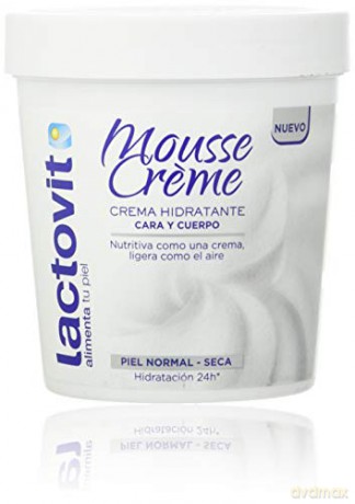 Lactovit Moisturizing foam cream for face and body Original Mousse Cream 250 ml