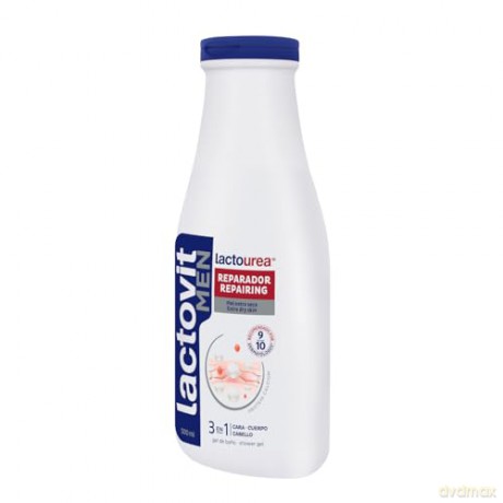 Lactovit Regenerating shower gel 3 in 1 Men Lactourea 300 ml