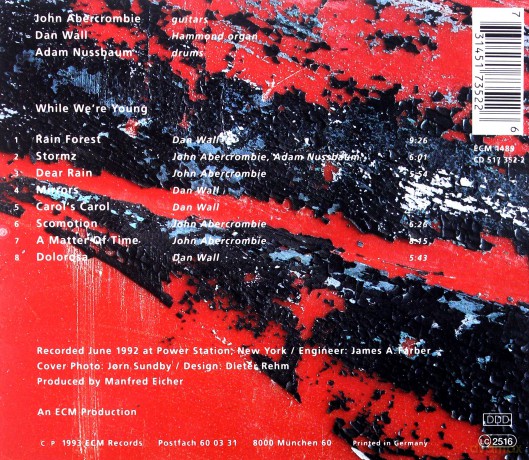 Abercrombie: While We [CD]