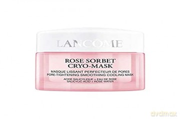 Lancôme Rose Sorbet Cryo-Mask (Pore-Tightening Smooth ing Cooling Mask) - Volume: 50 ml
