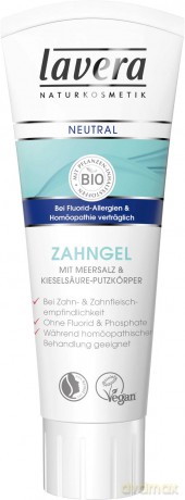 Lavera Natural Toothpaste with Marine Salt Neutral (Tooth Gel) 75 ml