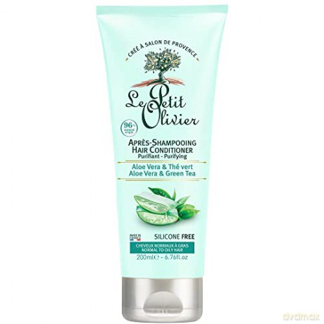 Le Petit Olivier Aloe Vera Cleansing Conditioner for Normal and Quickly Lubricating Hair and (Conditioner) 200 ml