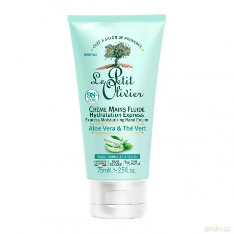 Le Petit Olivier Aloe Vera Moisturizing Hand Cream and (Express Moisturizing Hand Cream) 75 ml
