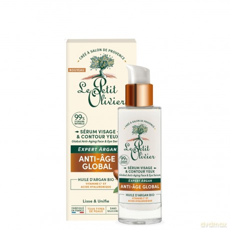 Le Petit Olivier Anti-wrinkle skin serum with argan oil Anti-Age (Serum Visage) 30 ml