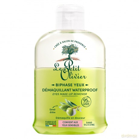 Le Petit Olivier Make-up remover eye makeup with extract of olive leaves and olive oil 125 ml
