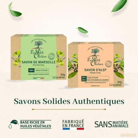 Le Petit Olivier Marseille Soap Oliva (Marseille Soap) 150 g