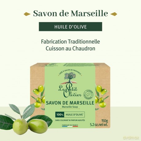 Le Petit Olivier Marseille Soap Oliva (Marseille Soap) 150 g