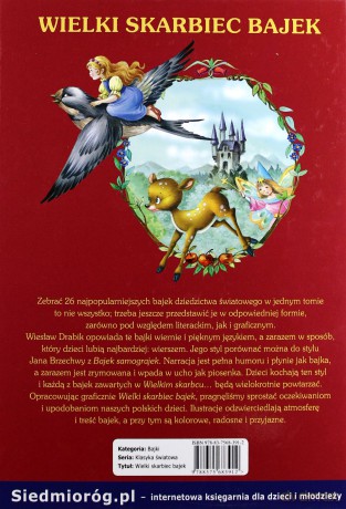 Wielki Skarbiec Bajek (twarda) [KSIĄŻKA]
