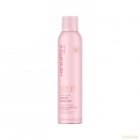 Mocny lakier do włosów Lee Stafford CoCo LoCo Agave (Firm Hold Hair spray) 250 ml