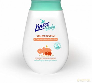 Linteo Baby oil after bath with Organic Marigold Baby 250 ml