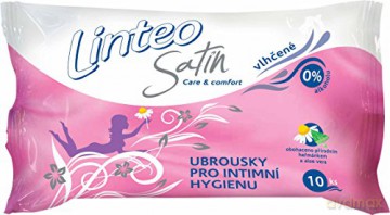 Linteo Intimate wet wipes Herbal 10 pcs