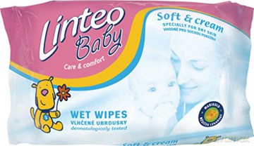 Linteo Wet wipes Linteo Baby with marigold - Variant: 72 pcs