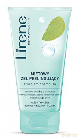Lirene Skin peeling with mint for combination and oily skin (Mint Gel Scrub) 150 ml