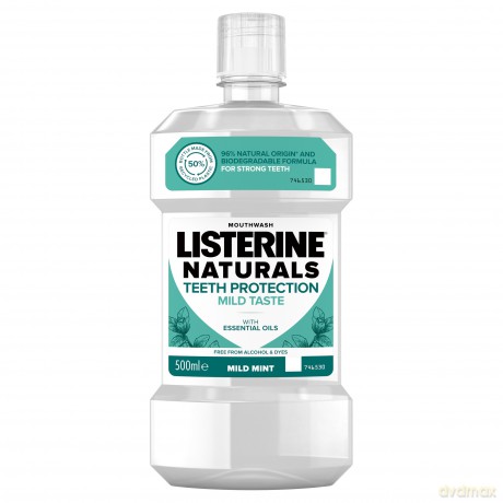 Listerine Mouthwash Natura l s Teeth Protection - Volume: 500 ml