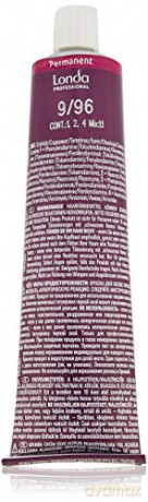 Londa Professional Permanent Color Extra Rich Creme 60 ml - Shade: 9/96 Very Light Blond Cendre Violet