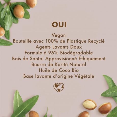 Love Beauty and Planet Shower Gel with shea butter and sandalwood (Shower Gel) 400 ml