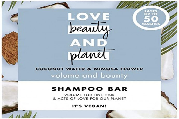 Love Beauty and Planet Solid shampoo with coconut water and mimosa flowers (Shampoo Bar) 90 g