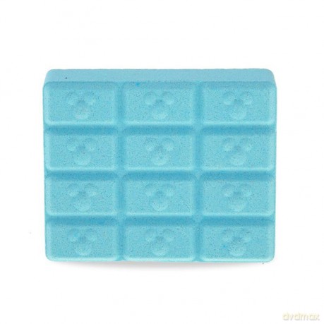 Mad Beauty Sparkling bath bomb in the shape of a chocolate table Color Bath Fizzer Bar Bambi 130 g