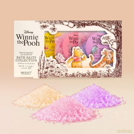 Mad Beauty Winnie The Pooh (Bath Salt Trio) 3 x 100 g