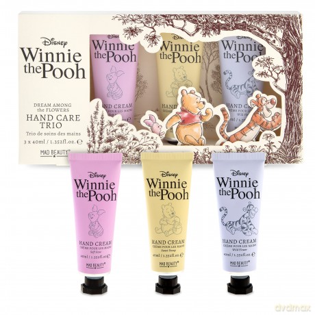 Mad Beauty Winnie The Pooh Hand Cream Gift Set (Hand Cream Trio)