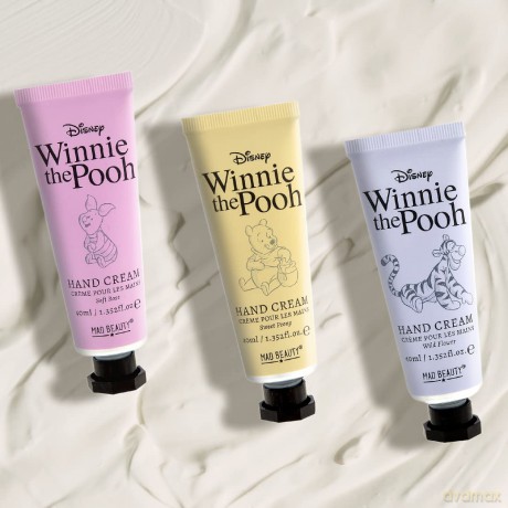 Mad Beauty Winnie The Pooh Hand Cream Gift Set (Hand Cream Trio)