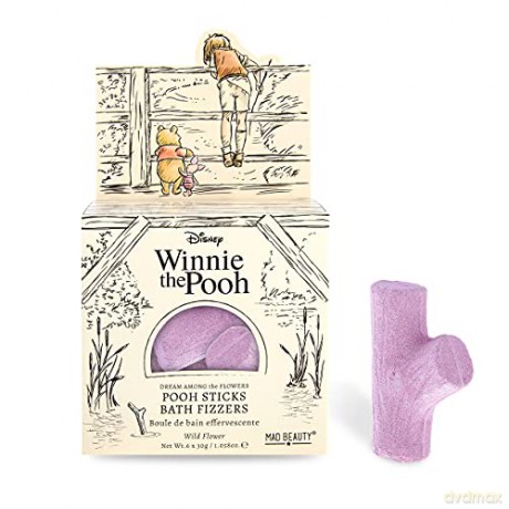 Mad Beauty Winnie the Pooh sparkling bath bomb (Bath Fizzers) 6 x 30 g