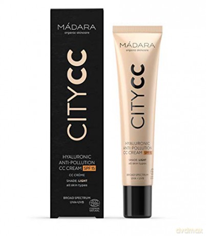 MÁDARA CC cream SPF 15 Light Citycc (Hyaluronic Anti-Pollution Cc Cream) 40 ml