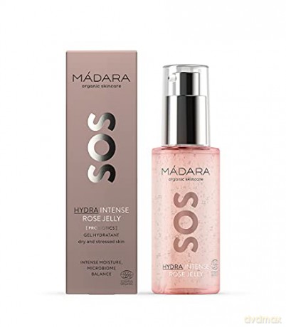 MÁDARA Intensive moisturizing hyaluronic gel with SOS Hydra rose water (Intense Rose Jelly) 75 ml