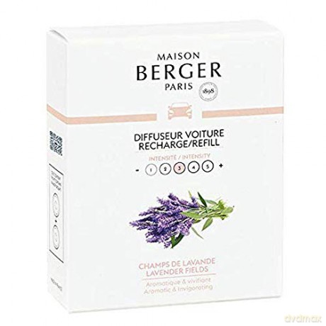 Maison Berger Paris (Car Diffuser Recharge/Refill) Cartridge (Car Diffuser Recharge/Refill) 2 pcs