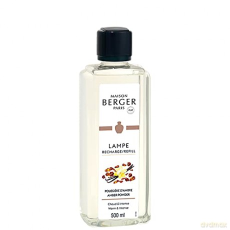 Maison Berger Paris Amber Powder (Lampe Recharge/Refill) 500 ml