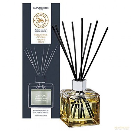 Maison Berger Paris Cube diffuser against animal odor Fruity and Floral (Anti-odour Pets) 125 ml