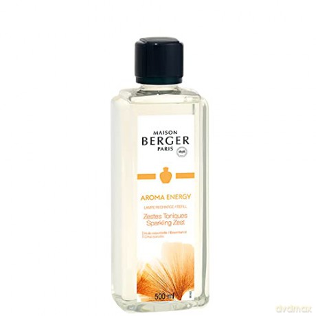 Maison Berger Paris Filling for catalytic lamp Aroma Energy Fresh tonic Sparkling Zest (Lampe Recharge/Refill) 500 ml
